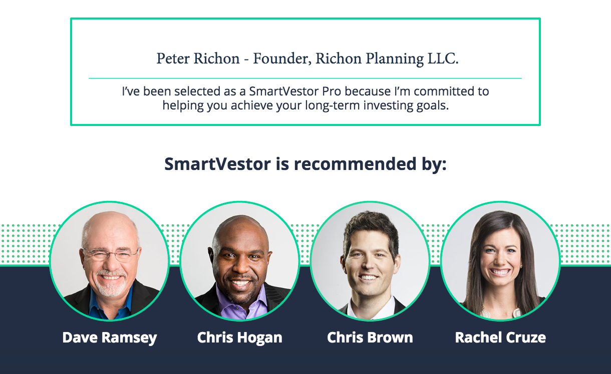 Peter Richon, Smartvestor Pro
